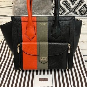 Henri Bendel Rivington Color Blocked Tote
